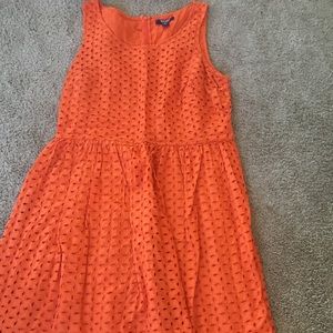 Orange sundress